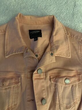 Liverpool Peach Denim Jean Jacket